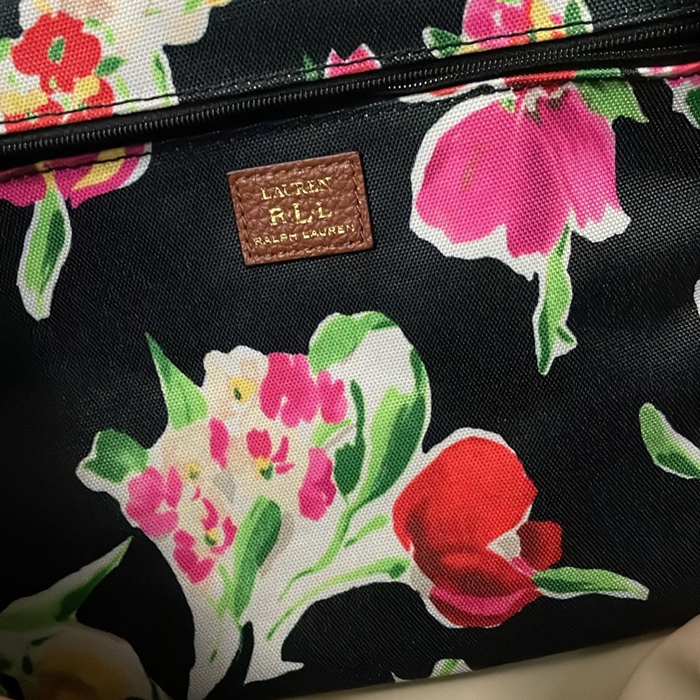 Ralph Lauren‎ floral print nylon tote bag - Picture 5 of 11